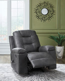 Ashley Stockworth-Granite Rocker Recliner