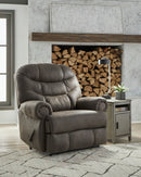 Ashley Camera Time - Gunmetal Recliner