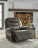 Ashley Camera Time - Gunmetal Recliner