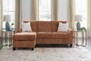 Ashley Amity Bay Clay Sofa Chaise