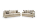 Ashley Lofwood Oatmeal Sofa & Loveseat