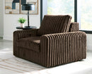 Ashley HamlinBay Chocolate Power Gliding Chaise