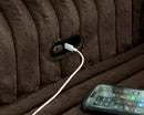 Ashley HamlinBay Chocolate Power Gliding Chaise
