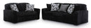 Ashley Midnight-Madness Onyx Sofa and Loveseat