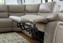 Ashley Narwhal Place Pebble 6-Piece Power Reclining Sectional