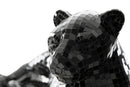 Ashley Drice Panther Sculpture-Black
