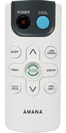 Amana 12,000 BTU 115V Window-Mounted Air Conditioner with Remote Control