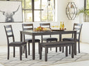 Ashley Bridson Dining Set w/Bench