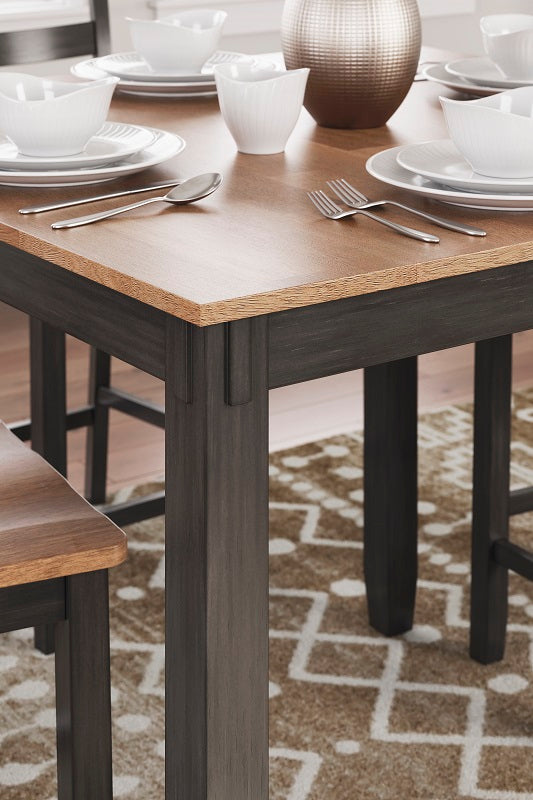 Ashley Gesthaven Natural/Brown Counter Table Set