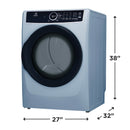 Electrolux 4.5 CF Front Load Washer (ELFW7437AG) & 8.0 CF Electric Dryer (ELFE7437AG)
