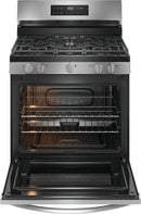 Frigidaire 30" Gas Range with Steam Clean (FCRG3062AS)