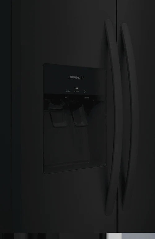 Frigidaire 22.3 Cu. Ft. 33" Standard Depth Side by Side Refrigerator-Black