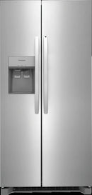 Frigidaire 22.3 Cu. Ft. 33" Standard Depth Side by Side Refrigerator-Stainless