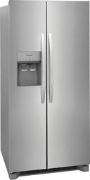 Frigidaire 22.3 Cu. Ft. 33" Standard Depth Side by Side Refrigerator-Stainless