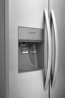 Frigidaire 22.3 Cu. Ft. 33" Standard Depth Side by Side Refrigerator-Stainless
