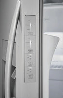 Frigidaire 25.6 Cu. Ft. 36" Standard Depth Side by Side Refrigerator-Stainless