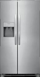 Frigidaire 25.6 Cu. Ft. 36" Standard Depth Side by Side Refrigerator-Stainless