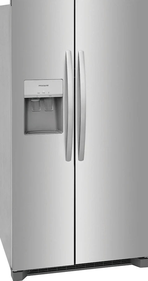 Frigidaire 25.6 Cu. Ft. 36" Standard Depth Side by Side Refrigerator-Stainless