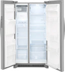 Frigidaire 25.6 Cu. Ft. 36" Standard Depth Side by Side Refrigerator-Stainless