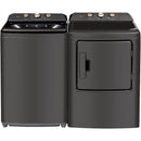 Midea 4.1 CF Top Load Washer (MLTW41A1BMG) & 7.0 CF Electric Dryer (MLTE41N1BMG)