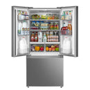 Midea 18.4 cu. ft. French Door Refrigerator with Auto Defrost (MRF18B4AST)