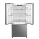 Midea 18.4 cu. ft. French Door Refrigerator with Auto Defrost (MRF18B4AST)