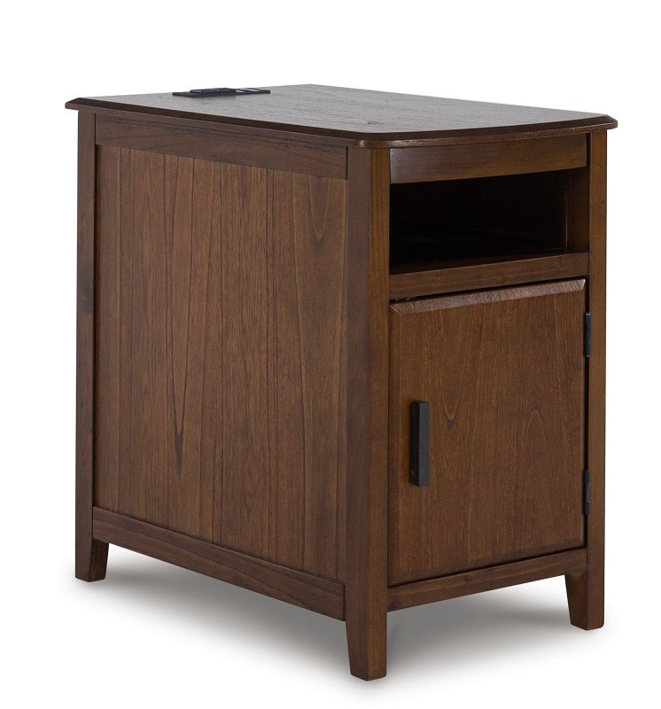 Ashley Devonsted Brown Cherry End Table