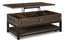 Ashley Johurst Coffee Table with Lift Top