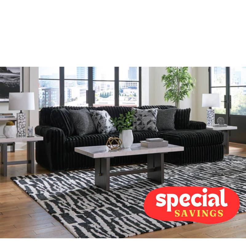 Ashley Midnight-Madness 2-Piece Sectional Sofa with Chaise