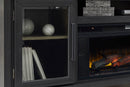 Ashley Foyland 83" TV Stand with Electric Fireplace