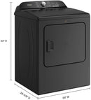 Whirlpool 5.2–5.3 Cu. Ft. Top Load Washer with Removable Agitator & 7.0 Cu. Ft. Top Load Electric Dryer with Moisture Sensor
