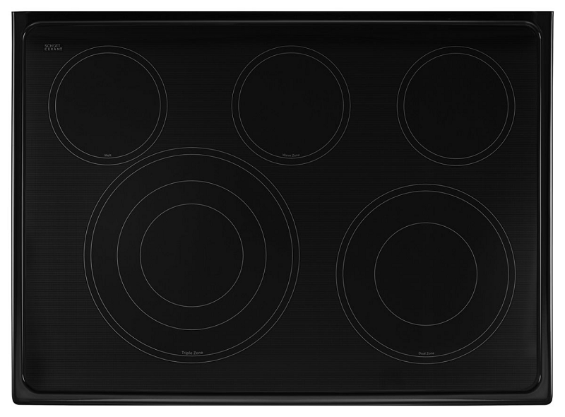 Whirlpool 6.7 Cu. Ft. Electric Double Oven Range with True Convection (WGE745C0FS)