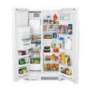 Amana 25 Cu. Ft. Side-by-Side Refrigerator - White (ASI2575GRW)