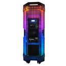 Gemini Dual 15” 1500W Translucent Cabinet Portable Bluetooth Party Speaker (GTL-215LT)