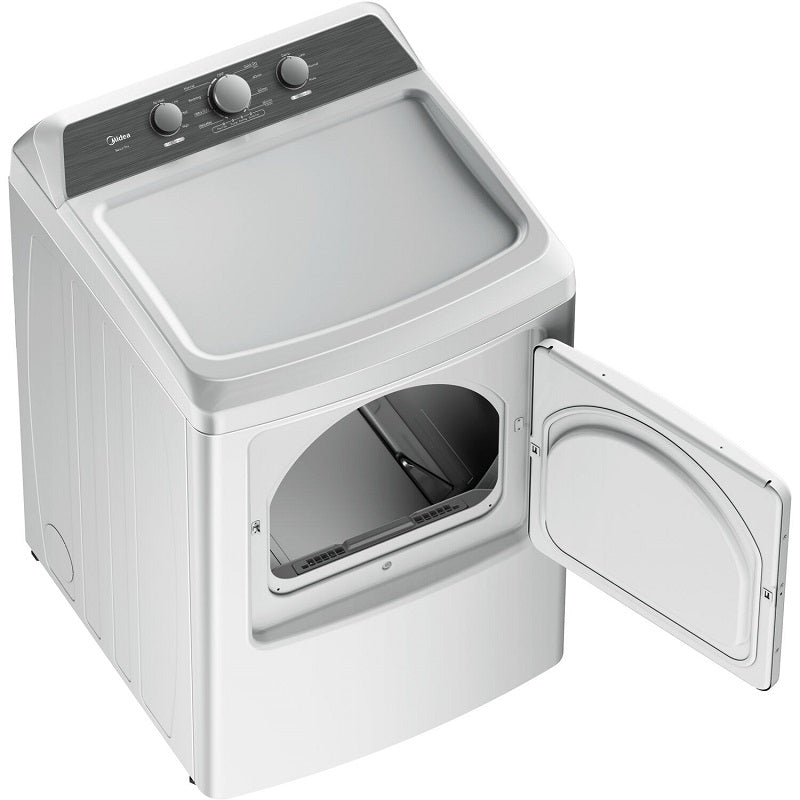 Midea 4.1 CF Top Load Washer (MLTW41A1BWW) & 7.0 CF Electric Dryer (MLTE41N1BWW)