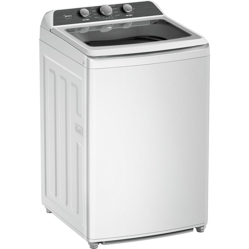 Midea 4.1 CF Top Load Washer (MLTW41A1BWW) & 7.0 CF Electric Dryer (MLTE41N1BWW)