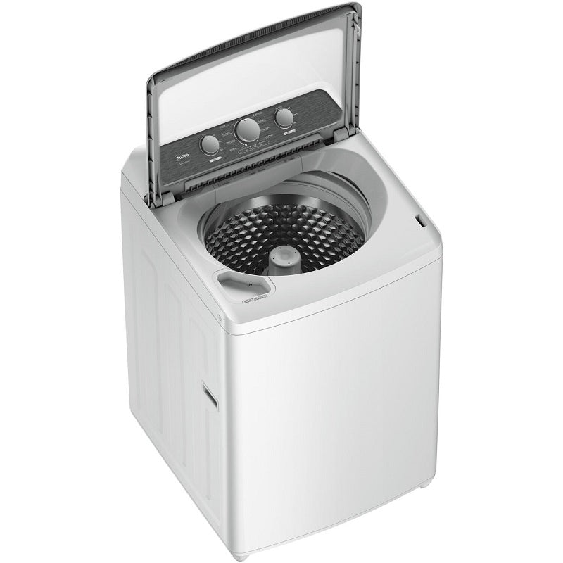 Midea 4.1 CF Top Load Washer (MLTW41A1BWW) & 7.0 CF Electric Dryer (MLTE41N1BWW)