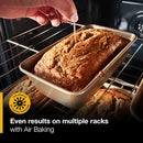 Whirlpool 30” Electric Range with Air Cooking Technology and Steam Clean (WFES4530SS)