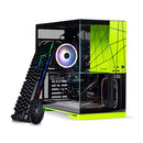 SKYTECH Black and Green Viper Gaming Computer