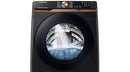Samsung 5 Cu. Ft. Brushed Black Extra Large Capacity Smart Front Load Washer With Super Speed Wash & Steam (WF50BG8300AVUS) & 7.5 Cu. Ft. Brushed Black Smart Electric Dryer With Steam Sanitize+ & Sensor Dry (DVE50BG8300VA3)