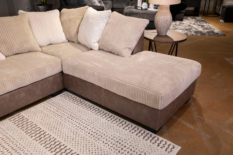 Ashley Keskin Sand 2-Piece Sectional with Chaise