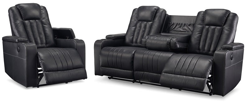 Ashley Center Point Reclining Sofa and Recliner