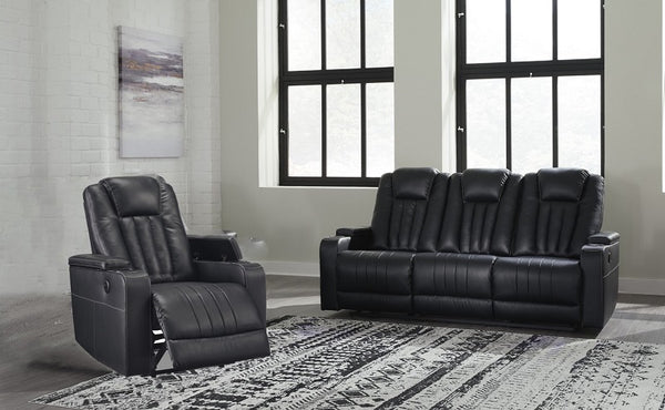 Ashley Center Point Reclining Sofa and Recliner