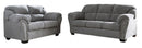 Ashley Allmaxx Pewter Sofa & Love Seat