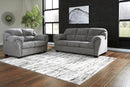 Ashley Allmaxx Pewter Sofa & Love Seat