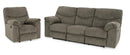 Ashley Alphons Putty Reclining Sofa & Recliner