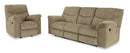 Ashley Alphons Briar Reclining Sofa & Recliner