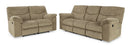 Ashley Alphons Briar Reclining Sofa & Reclining Loveseat