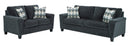 Ashley Abinger Smoke Sofa & Love Seat
