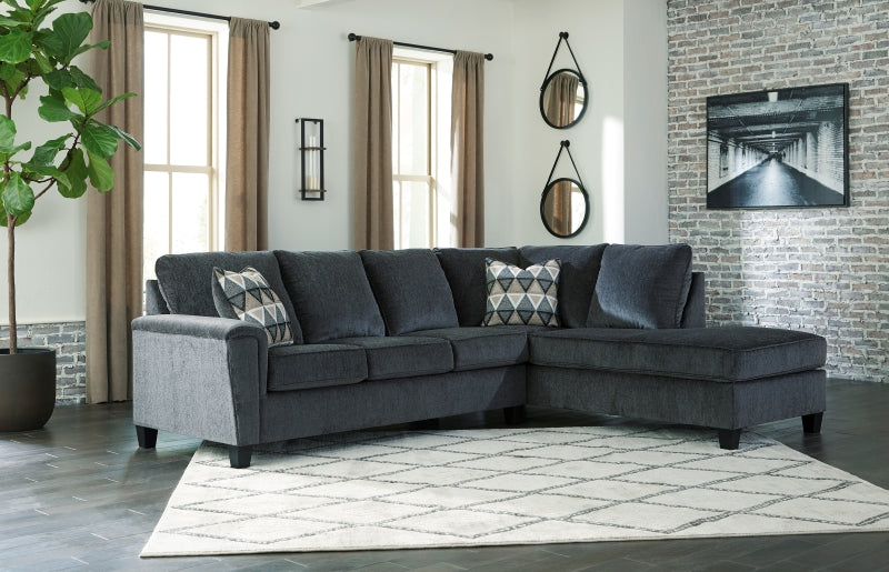 Ashley Abinger Smoke Chaise Sectional